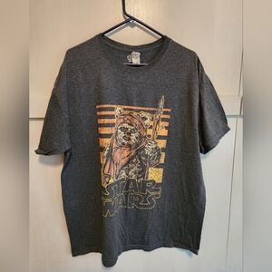 Preowned Star Wars T-shirt‎ XL gray